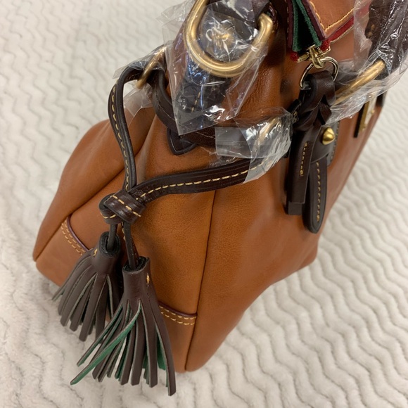 NWT Dooney & Bourke Florentine Stanwich Satchel - Picture 5 of 8